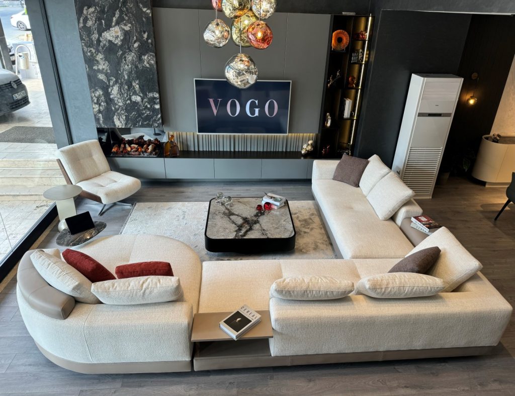 İtalyan Connery Köşe Koltuk Takımı - Vogo Design